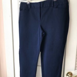 Navy Loft size 14 pant